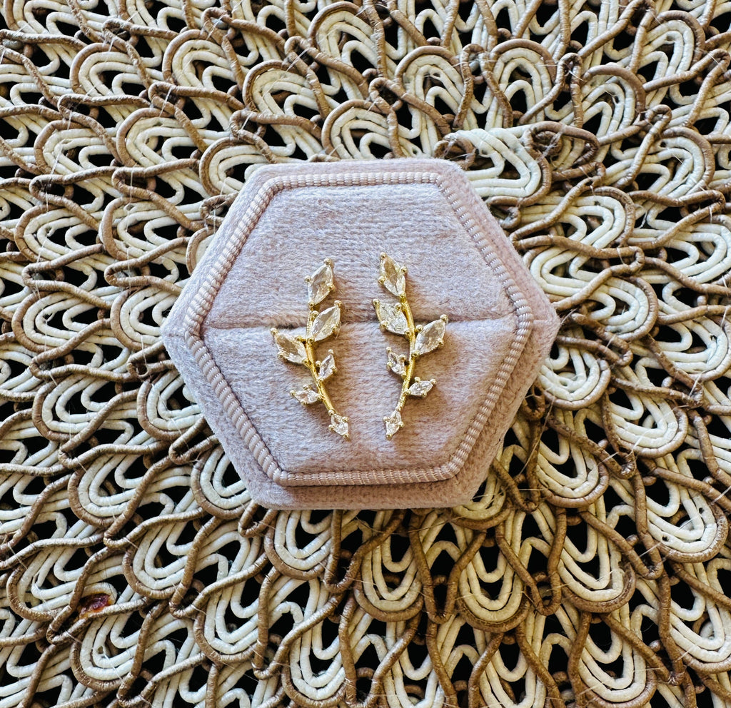 Ivy Earrings- Gold