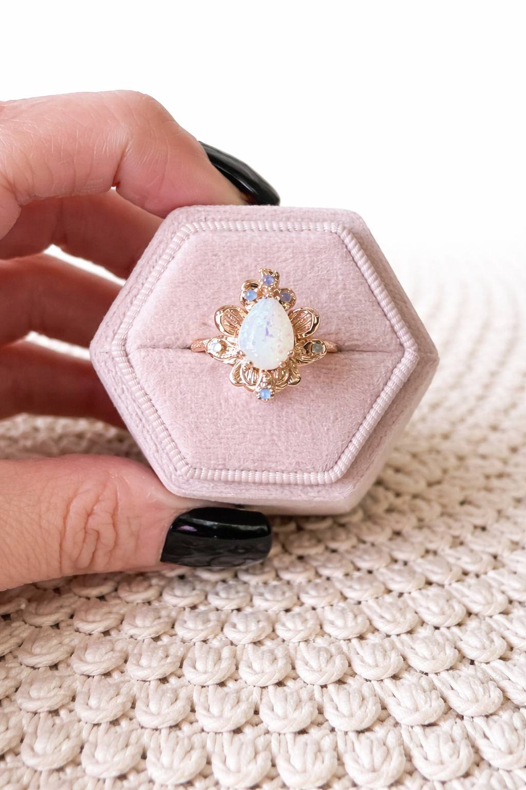 Ophelia Opal Bloom Ring