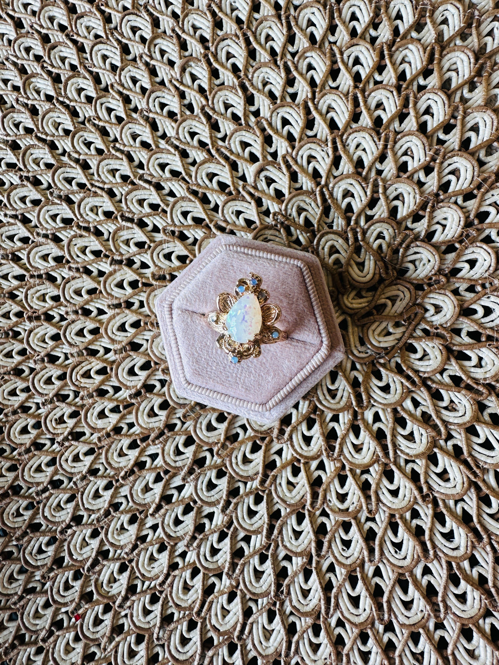 Ophelia Opal Bloom Ring