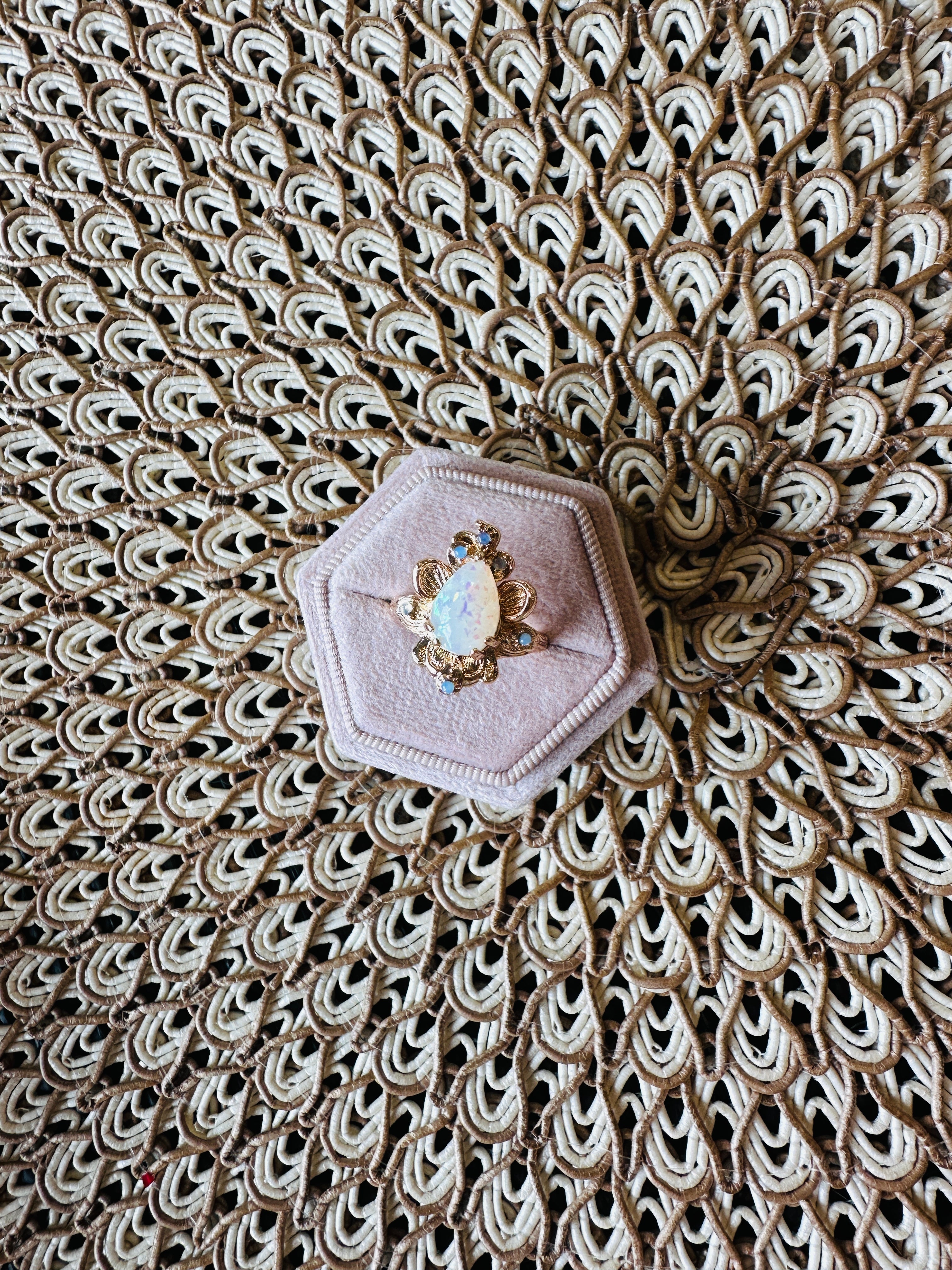 Ophelia Opal Bloom Ring